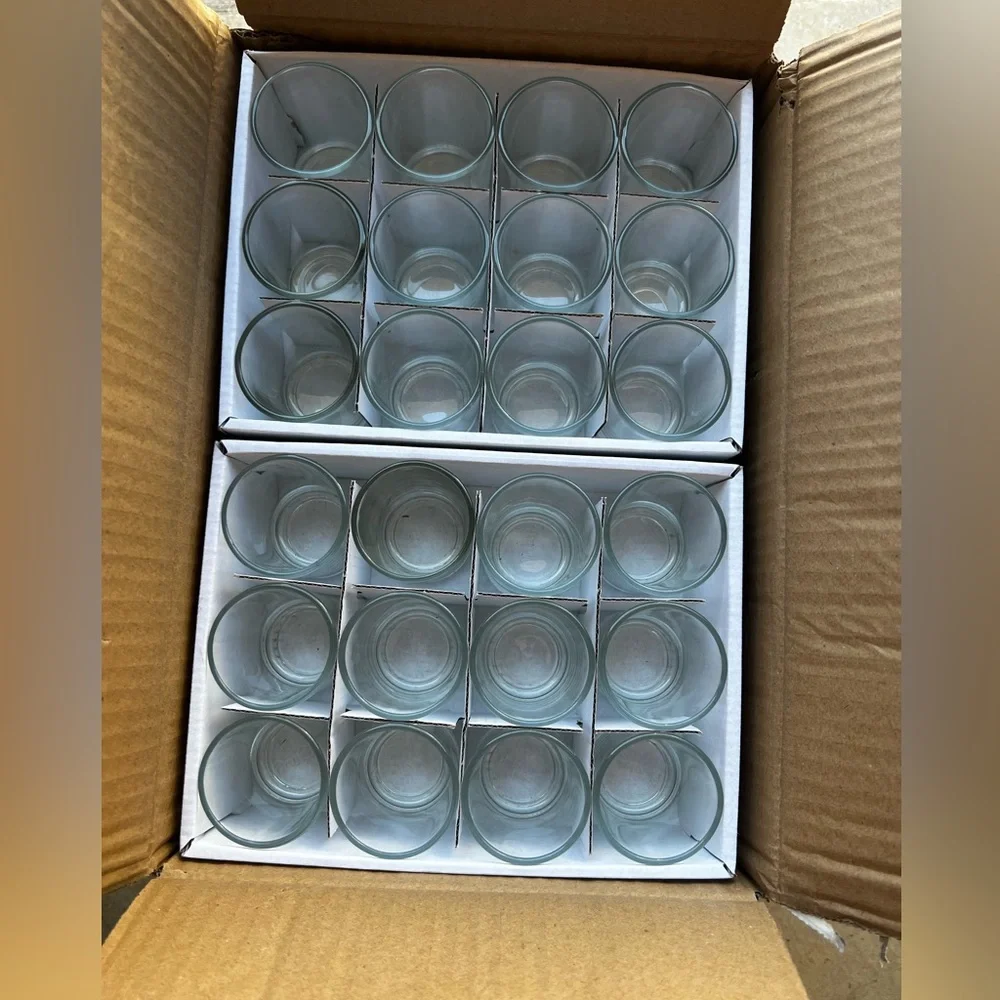 108 LED Tea Lights and Glass Votives
